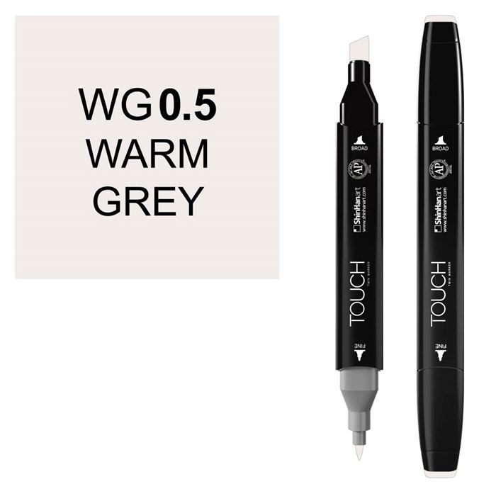 Touch Twin Marker WG 0.5 Warm Grey