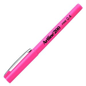Artline 200 Writing Pen 0,4 Pink