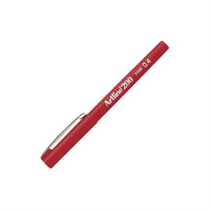 Artline 200 Writing Pen 0,4 Red