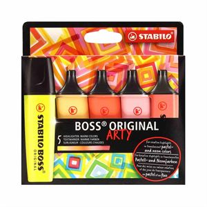 Stabilo Boss Original Arty Sıcak Renkler İşaretleme Kalem Seti 5 Renk 70/5-02-1-20
