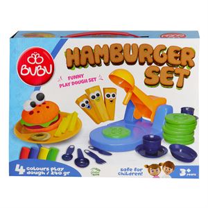 Bu-Bu Oyun Hamuru Seti Hamburger BUBU-OH0010