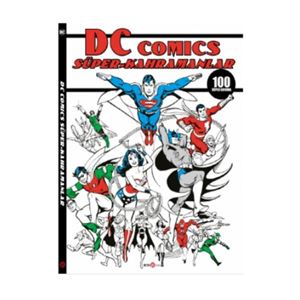 DC Comics Süper Kahramanlar Süper Boyama Beta Kids