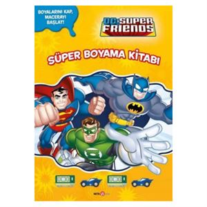 DC Super Friends Super Boyama Kitabı Beta Kids