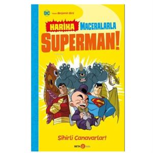 DC Harika Maceralarla Superman Sihirli Canavarlar Beta Kids