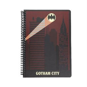 Mabbels Batman Gotham City Spiralli Defter Siyah DFT-388555