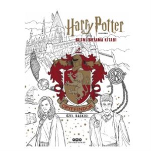 Harry Potter Filmlerinden Resmi Boyama Kitabı - Gryffindor Özel Baskısı