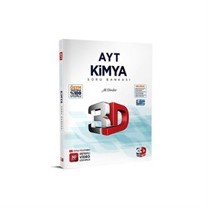 AYT Kimya Tamamı Video Çözümlü Soru Bankası 3D Yayınları