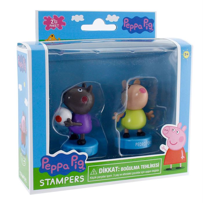 Peppa Pig Stampers 2 li Figür Model 3 PMI-PP5015