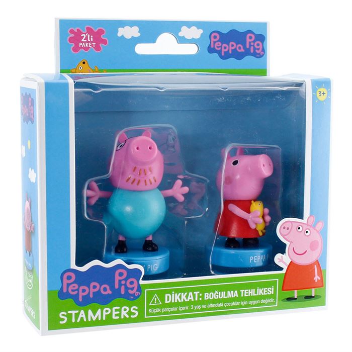 Peppa Pig Stampers 2 li Figür Model 5 PMI-PP5015