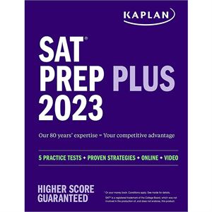 SAT Prep Plus 2023 Kaplan Test Prep