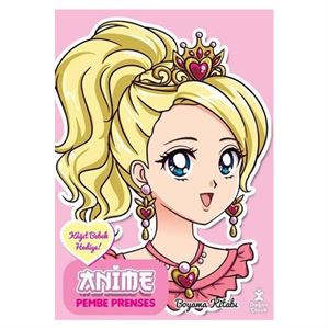 Anime Pembe Prenses Boyama Kitabı Doğan Çocuk