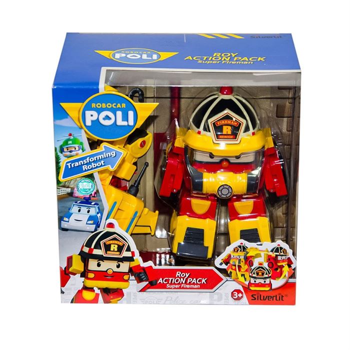 Robacar Poli Aksesuarlı Transformers Robot Figür Roy 83314
