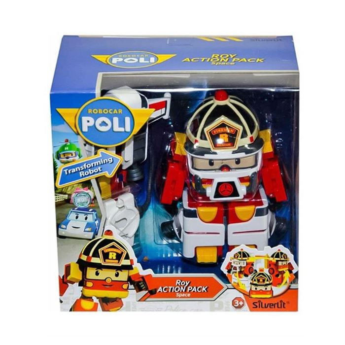 Robacar Poli Astronot Aksesuarlı Transformers Robot Roy 83313