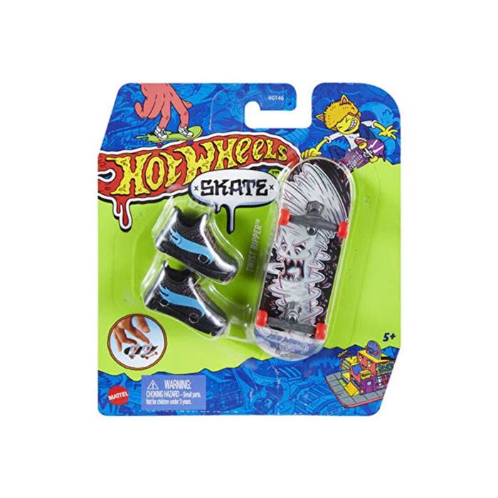 Hot Wheels Skate Temalı Parmak Kaykay Ve Ayakkabı Paketleri HGT46-HNG40