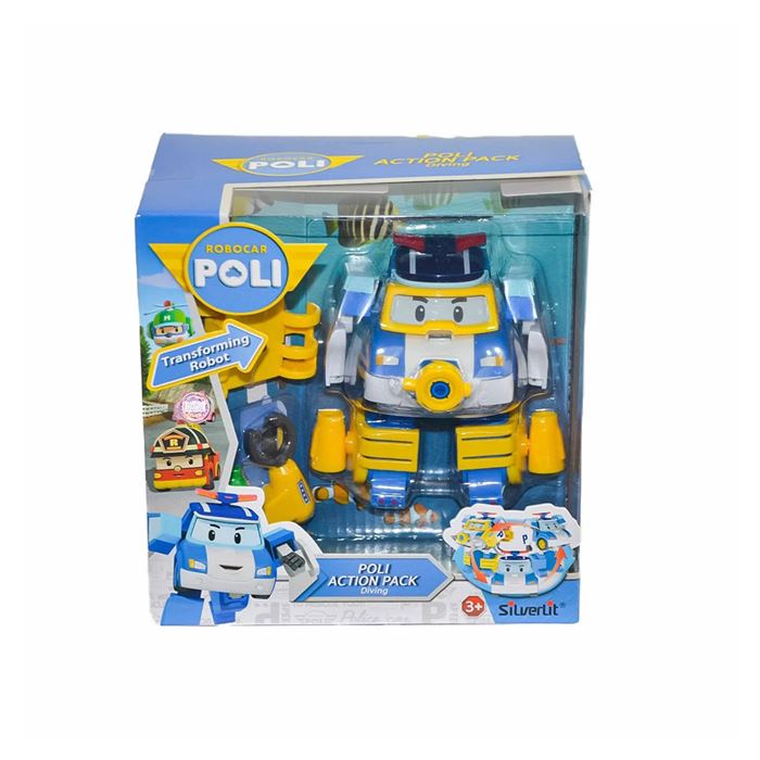 Robocar Poli Aksesuarlı Transformers Poli Action Figür 83310