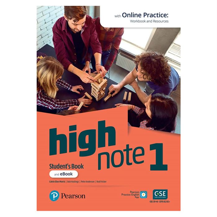 High Note 1 Student'S Book-Ebook With Online Practice-Workbook Pearson ELT
