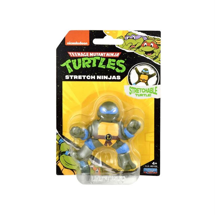 Ninja Turtles Mutant Mayhem Stretch Figürler Leonardo 81120