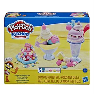 Play-Doh Eğlenceli Mutfağım Oyun Seti Scoops N Sundaes E7253-E7275