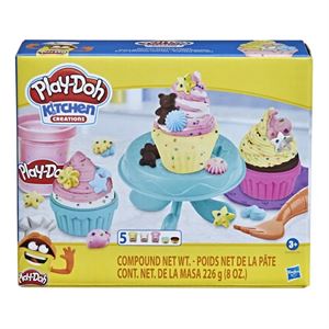 Play-Doh Eğlenceli Mutfağım Oyun Seti Confetti Cupcakes E7253-F2929