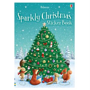 Sparkly Christmas Sticker Book Usborne Publishing