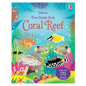 First Sticker Book Coral reef Usborne Publishing