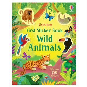 First Sticker Book Wild Animals Usborne Publishing