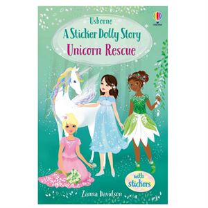 Sticker Dolly Story Unicorn Rescue Usborne Publishing