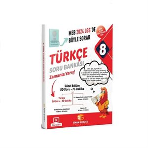 8 Sınıf Türkçe Soru Bankası Sinan Kuzucu Yayınları