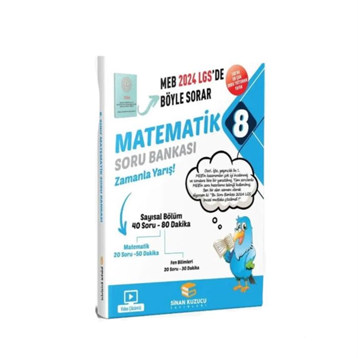 8 Sınıf Matematik Soru Bankası Sinan Kuzucu Yayınları