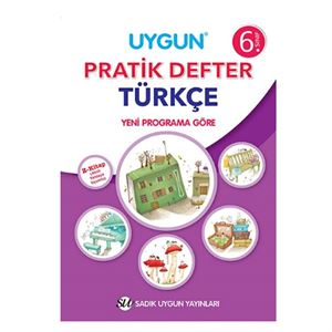 6 Sınıf Türkçe Yeni Pratik Defter-SU Yayınları (Ortaokul-Lise)