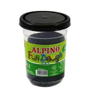 Alpino Oyun Hamuru 130gr Siyah ALP-DP-000313