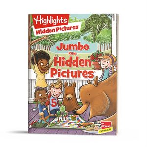 Jumbo Kitap Hidden Pictures Dikkat Atölyesi Yayınları