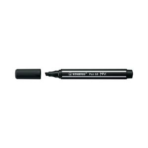 Stabilo Pen 68 MAX Keçe Uçlu Kalem Siyah 768/46