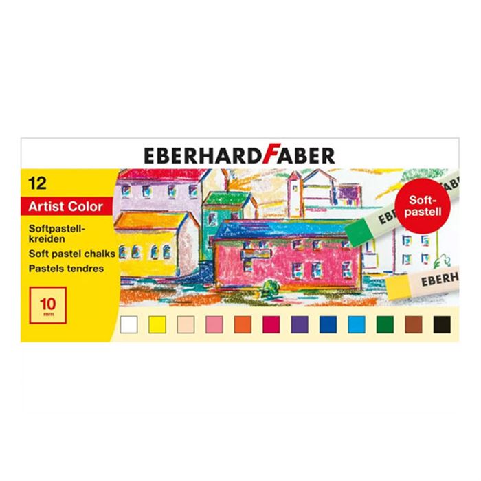 Eberhard Faber Artist Color Soft Pastel 12 Renk 522512