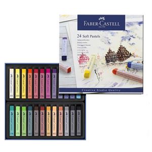 Faber Castell Creative Studio Toz Pastel Soft Tam Boy 24 Renk 5188128324 