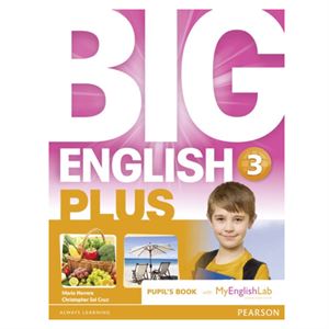 Big English Plus 3 Pupils' Book w/MyEnglishLab.new