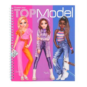 TOPModel Create Your Colouring Book 612447