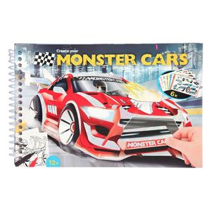 Monster Cars Boyama Kitabı 411884