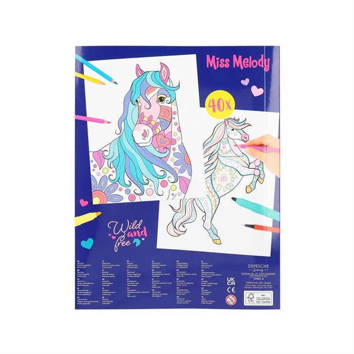 Miss Melody Colour & Design Book 612452