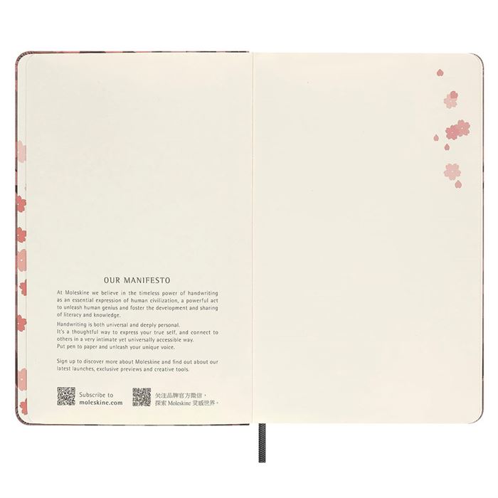 Moleskine Limited Edition Sakura Çizgili Defter 9x14 by Kosuke Tsumura LESU06MM710