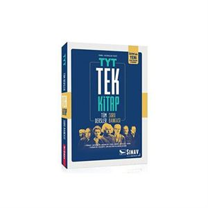 Sınav TYT Tüm Dersler Tek Kitap Soru Bankası Sınav Dergisi Komisyon Sınav Yayınları