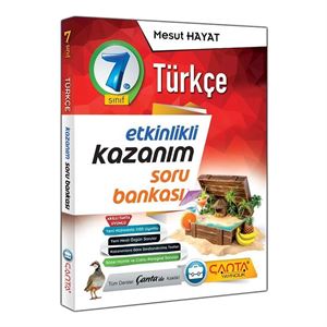 7 Sınıf Türkçe Etkinlikli Kazanım Soru Bankası Çanta Yayınları