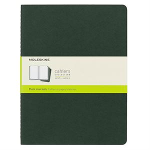Moleskine Cahier Journals Çizgisiz Defter 19x26 Myrtle Green CH023K15