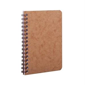 Clairefontaine Age Bag Wirebound A6 Kareli Defter Taba 78592C