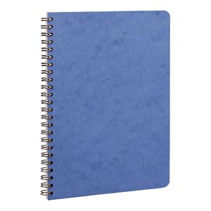 Clairefontaine Age Bag Wirebound A6 Kareli Defter Royal Blue 785924C