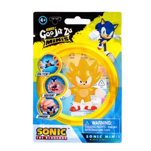 Goojitzu Sonic Mini Figürler Tekli Super Sonic 42824
