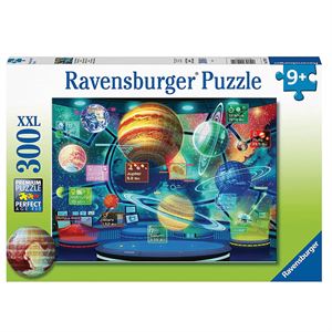 Ravensburger 300 Parça Çocuk Puzzle Hologram Gezegenler 129812
