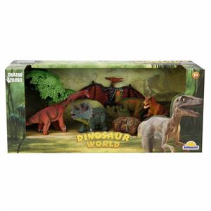 Crazoo Dinozorların Dünyası 5'li Oyun Seti S00002696