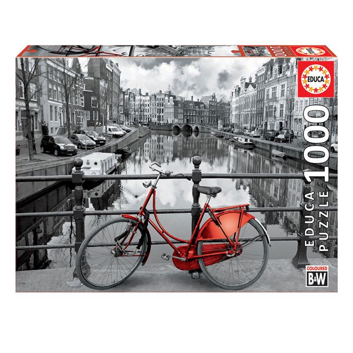 Educa Puzzle 1000 Parça Amsterdam-Hollanda 14846