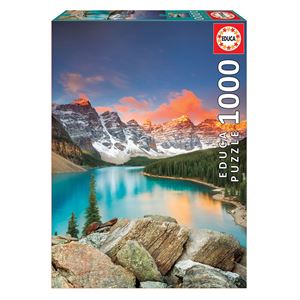 Educa Puzzle 1000 Parça Kanada Moraine Gölü 17739